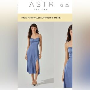 ASTR the Label Bustier Midi Dress
